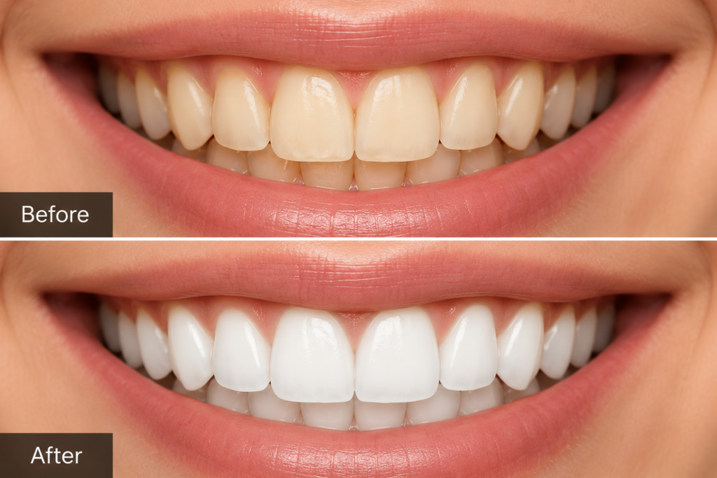DaVinci Teeth Before and After